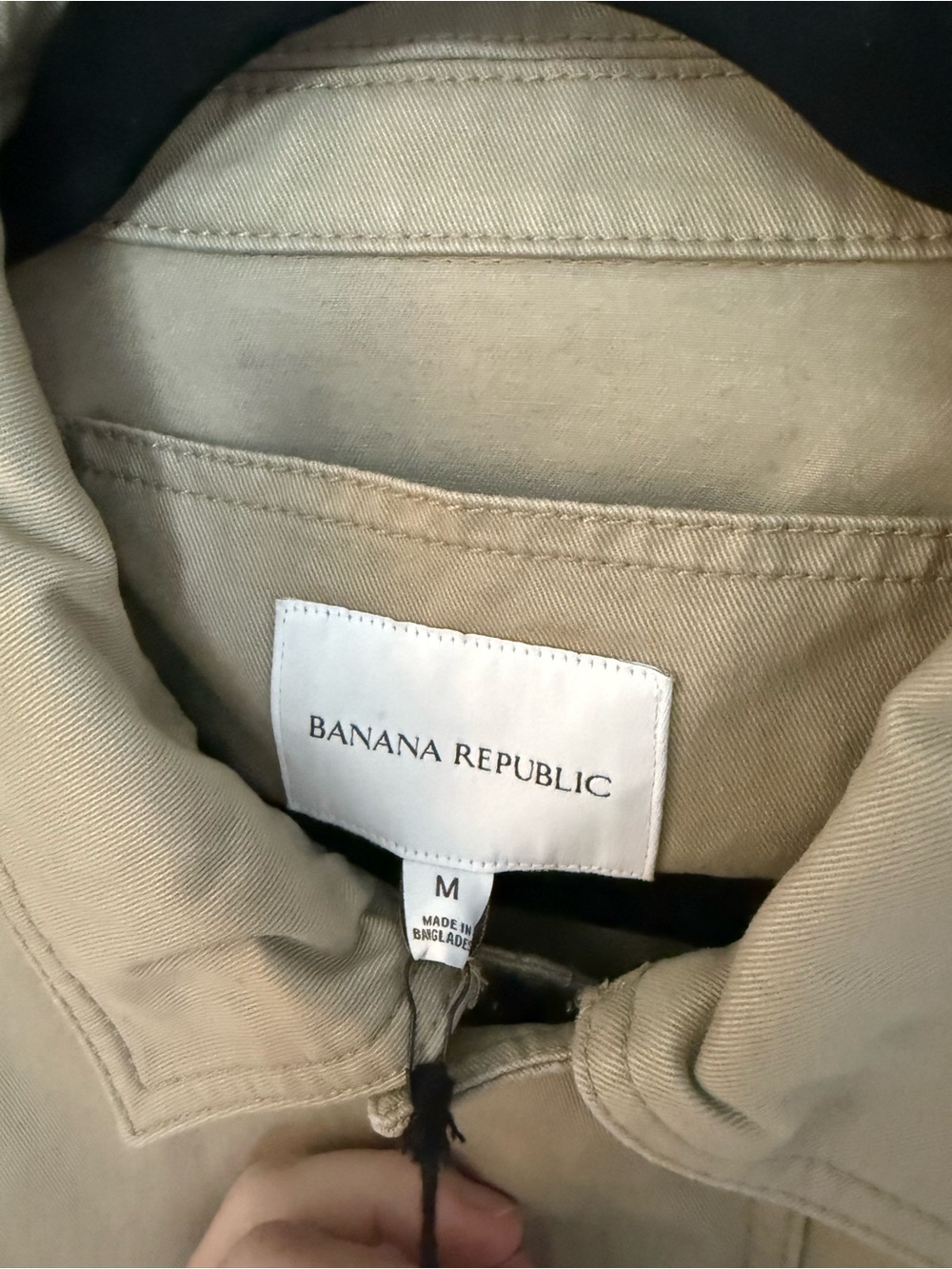 Banana Republic Tan Military Field Jacket - Picture 3 of 4